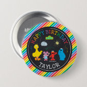 Badge Rond 7,6 Cm Rue Sésame | Amis sésame (Devant & derrière)