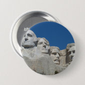 Badge Rond 7,6 Cm Rushmore (Devant & derrière)