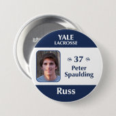 Badge Rond 7,6 Cm Russ - Peter Spaulding (Devant & derrière)