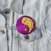 Badge Rond 7,6 Cm Sagittaire (En situation)