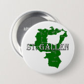 Badge Rond 7,6 Cm Saint-Gall (Devant & derrière)