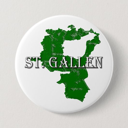 Badge Rond 7,6 Cm Saint-Gall (Devant)