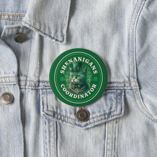 Badge Rond 7,6 Cm Saint Patrick’s Day Shenanigans Coordonnateur (En situation)