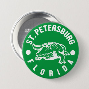 Badge Rond 7,6 Cm Saint-Pétersbourg, Floride