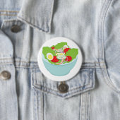 Badge Rond 7,6 Cm Salade (En situation)