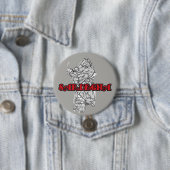 Badge Rond 7,6 Cm Sardaigne (En situation)