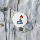 Badge Rond 7,6 Cm Sceau avec cadeau (En situation)