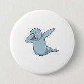 Badge Rond 7,6 Cm Sceau chez Hip hop Dance Dab (Devant)