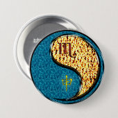 Badge Rond 7,6 Cm Scorpion & Singe de Feu (Devant & derrière)