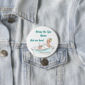 Badge Rond 7,6 Cm Sensaria (En situation)