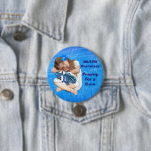 Badge Rond 7,6 Cm Sensibilisation du ME/CFS "Fille de l'espoir" (En situation)