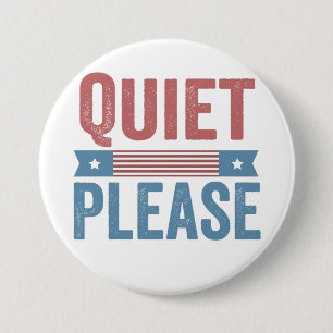 Badge Rond 7,6 Cm S'Il Vous Plaît Trump Harris Débat Président