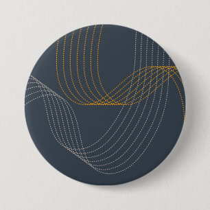 Badge Rond 7,6 Cm Simple, moderne, élégant, cool, illustration tenda