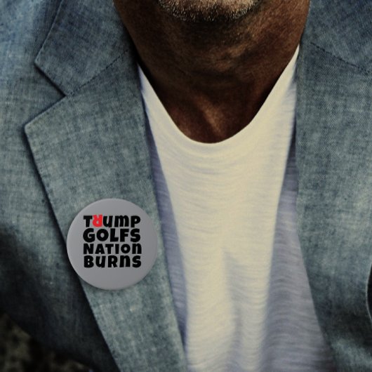 Badge Rond 7,6 Cm slogan de protestation anti-Trump