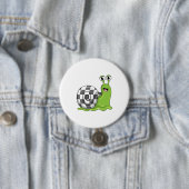 Badge Rond 7,6 Cm Snack aux échecs avec échiquier (En situation)
