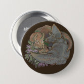 Badge Rond 7,6 Cm Snuggles (Devant & derrière)