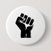 Badge Rond 7,6 Cm Solidarité raciale (Devant)