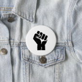 Badge Rond 7,6 Cm Solidarité raciale (En situation)