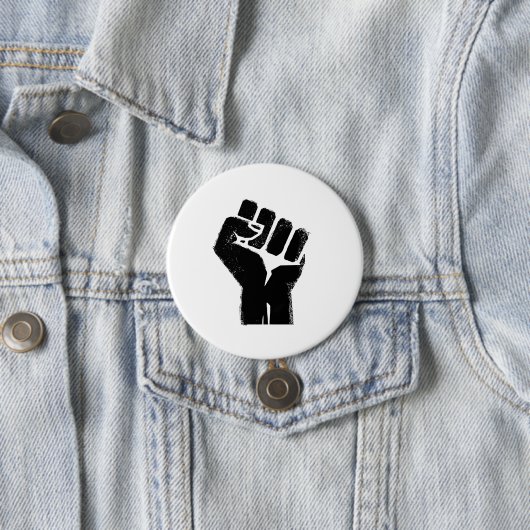 Badge Rond 7,6 Cm Solidarité raciale (En situation)