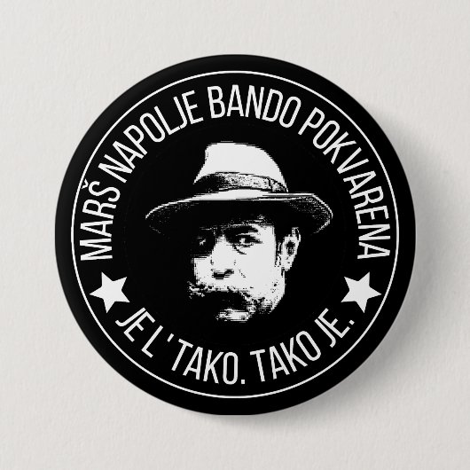 Badge Rond 7,6 Cm Sortez, vraiment corrompus (Devant)