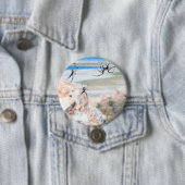 Badge Rond 7,6 Cm Spider City - Hangin Around (En situation)