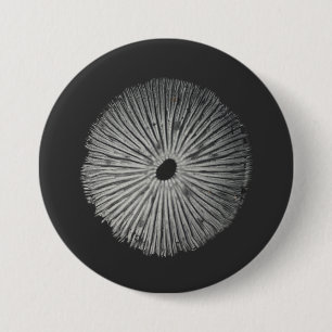 Badge Rond 7,6 Cm spore de champignons