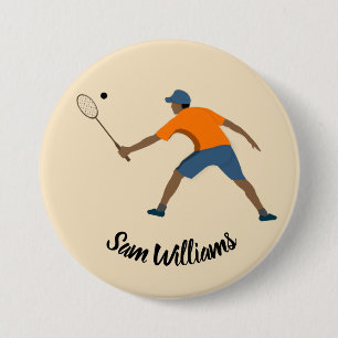 Badge Rond 7,6 Cm Squash