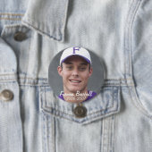 Badge Rond 7,6 Cm StembridgeW2007Mug, base-ball de Furman, 2006-2007 (En situation)