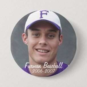 Badge Rond 7,6 Cm StembridgeW2007Mug, base-ball de Furman, 2006-2007