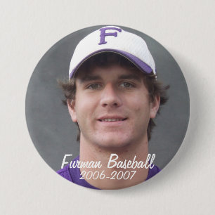 Badge Rond 7,6 Cm StembridgeW2007Mug, base-ball de Furman, 2006-2007