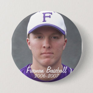 Badge Rond 7,6 Cm StembridgeW2007Mug, base-ball de Furman, 2006-2007