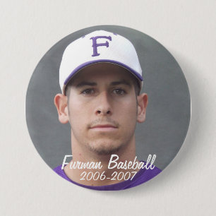 Badge Rond 7,6 Cm StembridgeW2007Mug, base-ball de Furman, 2006-2007