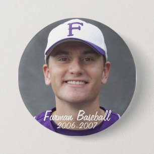 Badge Rond 7,6 Cm StembridgeW2007Mug, base-ball de Furman, 2006-2007