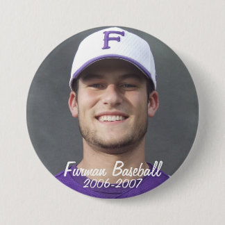 Badge Rond 7,6 Cm StembridgeW2007Mug, Furman Baseball, 2006-2007