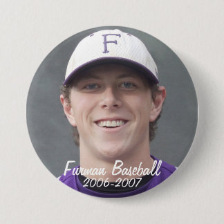 Badge Rond 7,6 Cm StembridgeW2007Mug, Furman Baseball, 2006-2007
