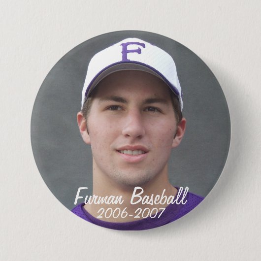 Badge Rond 7,6 Cm StembridgeW2007Mug, Furman Baseball, 2006-2007 (Devant)