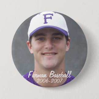 Badge Rond 7,6 Cm StembridgeW2007Mug, Furman Baseball, 2006-2007