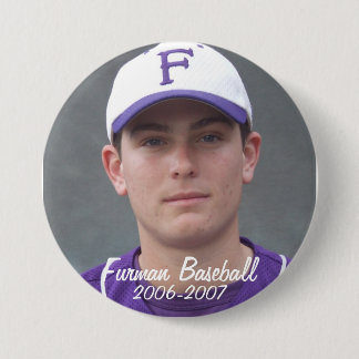 Badge Rond 7,6 Cm StembridgeW2007Mug, Furman Baseball, 2006-2007