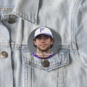 Badge Rond 7,6 Cm StembridgeW2007Mug, Furman Baseball, 2006-2007 (En situation)