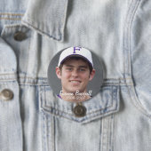 Badge Rond 7,6 Cm StembridgeW2007Mug, Furman Baseball, 2006-2007 (En situation)