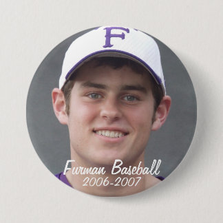 Badge Rond 7,6 Cm StembridgeW2007Mug, Furman Baseball, 2006-2007