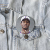 Badge Rond 7,6 Cm StembridgeW2007Mug, Furman Baseball, 2006-2007 (En situation)