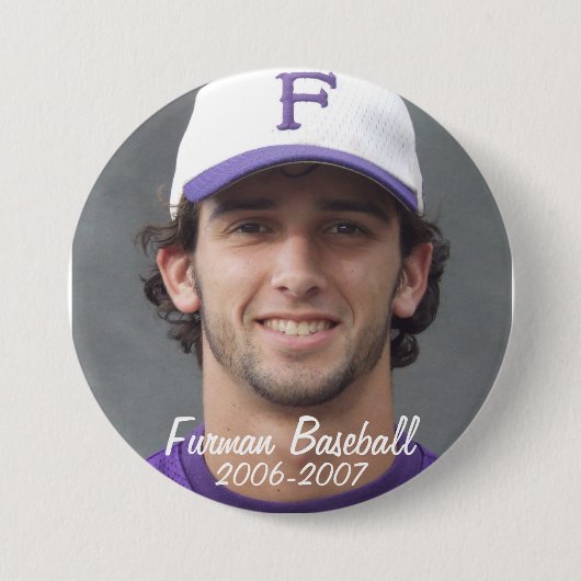 Badge Rond 7,6 Cm StembridgeW2007Mug, Furman Baseball, 2006-2007 (Devant)