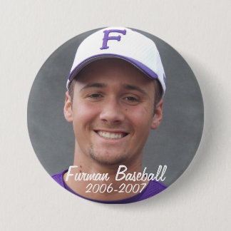 Badge Rond 7,6 Cm StembridgeW2007Mug, Furman Baseball, 2006-2007