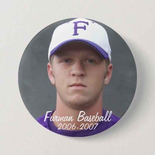 Badge Rond 7,6 Cm StembridgeW2007Mug, Furman Baseball, 2006-2007 (Devant)