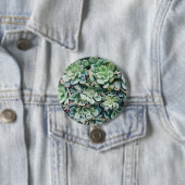 Badge Rond 7,6 Cm Succulents 2 (En situation)