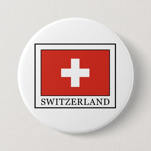 Badge Rond 7,6 Cm Suisse (Devant)