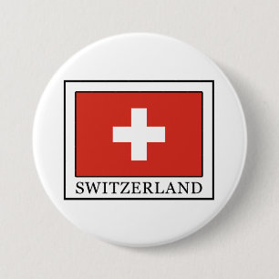 Badge Rond 7,6 Cm Suisse