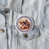 Badge Rond 7,6 Cm Super Maman Depuis 20XX Modern Photo Simple (En situation)