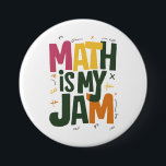Badge Rond 7,6 Cm Super Math est ma confiture Premier jour de retour<br><div class="desc">Super Math est ma confiture Premier jour Retour à l'école Enseignants en mathématiques</div>